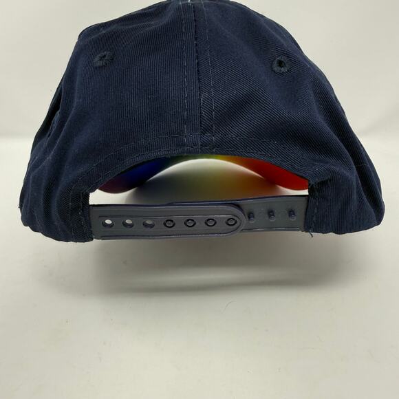 Disney Pride Collection Mickey Mouse Rainbow Hat Navy “Belong Believe Be Proud” - Picture 4 of 5